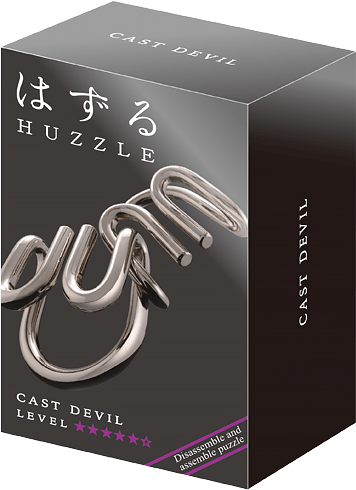 Головоломка Hanayama - 5* Huzzle Cast - Devil (Диявол) 515083 фото