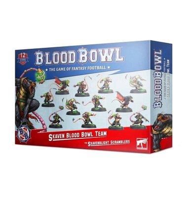 Игровой набор GW - BLOOD BOWL: SKAVEN TEAM - SKAVENBLIGHT SCRAMBLERS 99120906002 фото