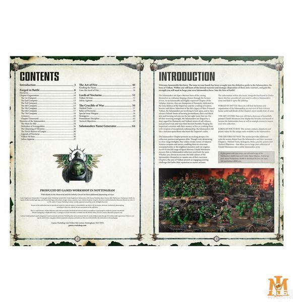 Книга GW - Warhammer 40000: Codex - Salamanders (Hb) (Eng) 60030101048 фото