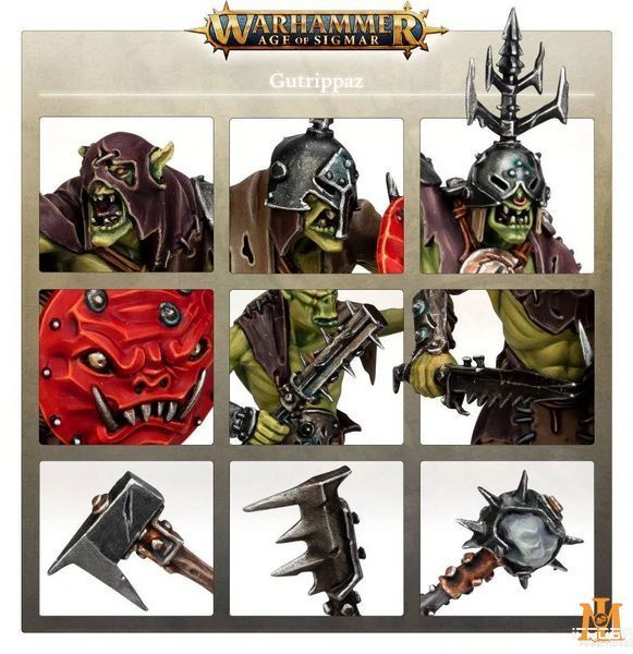 Игровой набор GW - Age of Sigmar: Orruk Warclans - Gutrippaz 99120209077 фото
