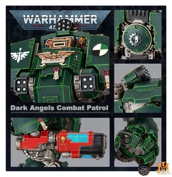 Игровой набор GW - Warhammer 40000: Combat Patrol - Dark Angels 99120101281 фото