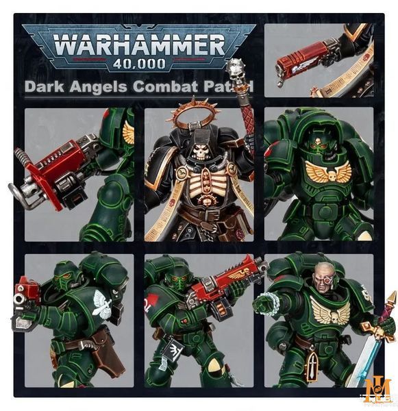Игровой набор GW - Warhammer 40000: Combat Patrol - Dark Angels 99120101281 фото