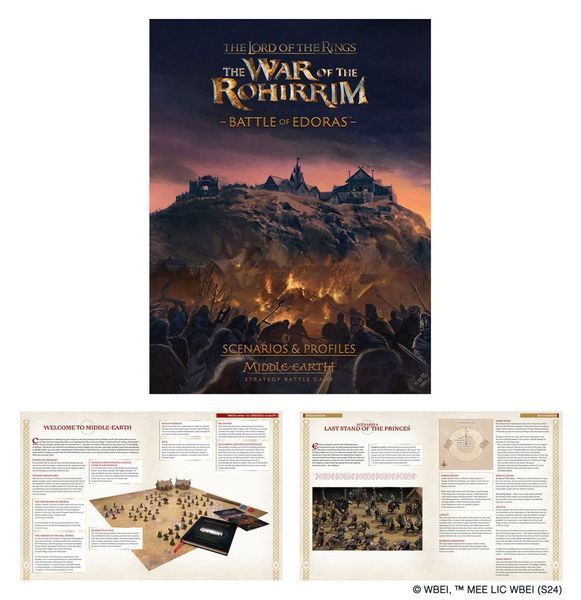 Ігровий набір GW - Lord of The Rings: War Of The Rohirrim - Battle Of Edoras 60011499013 фото