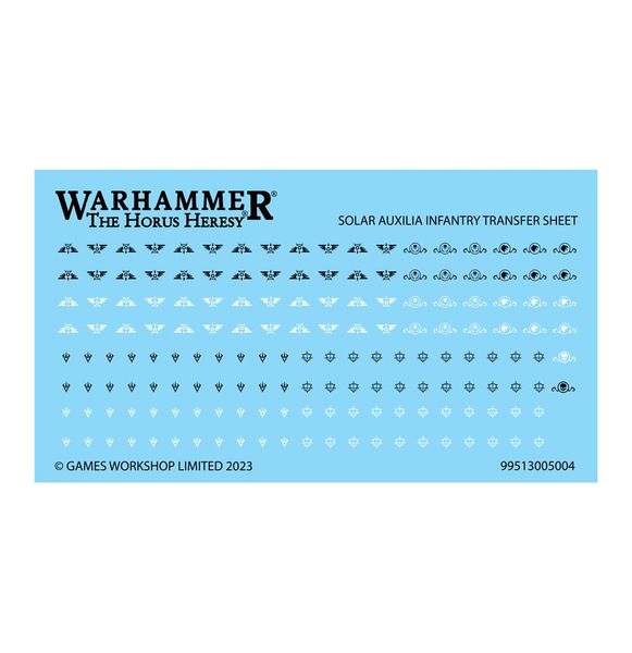 Игровой набор GW - WARHAMMER. THE HORUS HERESY: SOLAR AUXILIA BATTLE GROUP 99123005012 фото