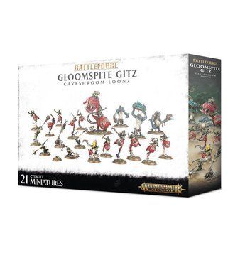 Игровой набор GW - Age of Sigmar. Battleforce: Gloomspite Gitz - Caveshroom Loonz 99120209062 фото