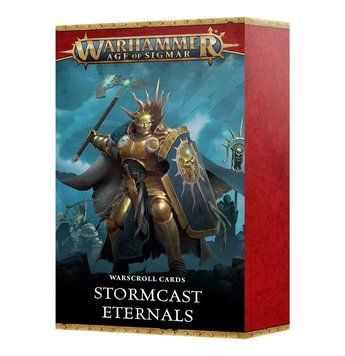 Игровой набор GW - Age of Sigmar: Warscroll Cards - Stormcast Eternals (Eng) 60050218002 фото