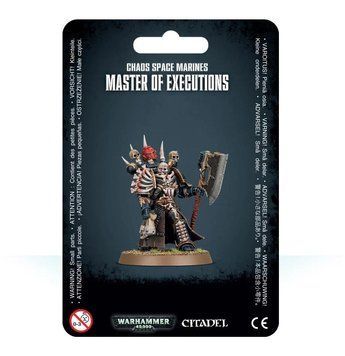 Ігровий набір GW - Warhammer 40000: Chaos Space Marines - Master of Executions 99070102013 фото