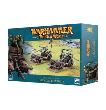 Ігровий набір GW - WARHAMMER. THE OLD WORLD: ORC AND GOBLIN TRIBES - ORC BOAR CHARIOTS 99122709005 фото