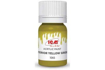 Акрилова фарба ICM - Green: Interior Yellow Green (12 ml)