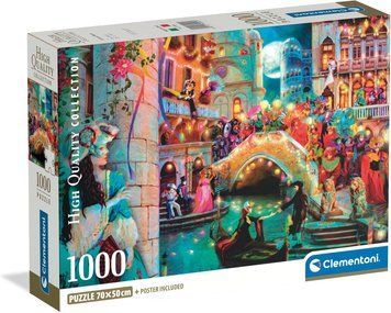 Пазлы Clementoni &ndash; Коллекция высокого качества. Карнавал в лунную ночь (1000 эл.) 39990 фото
