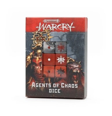 Гральні куби GW - AGE OF SIGMAR. WARCRY: AGENTS OF CHAOS DICE 99220201019 фото