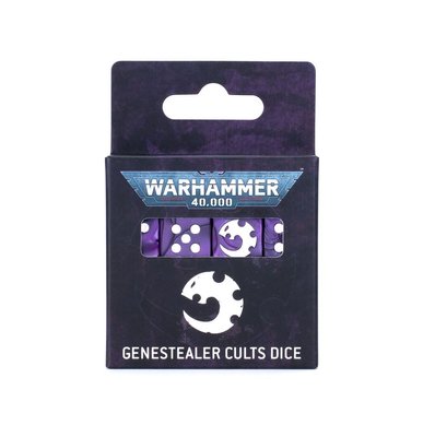 Гральні куби GW - WARHAMMER 40000: GENESTEALER CULTS DICE 99220117004 фото
