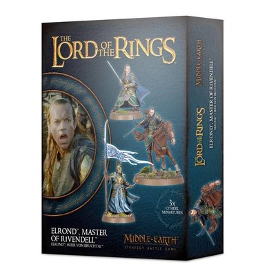 Игровой набор GW - LORD OF THE RINGS. MIDDLE-EARTH: ELROND MASTER OF RIVENDELL 99121463015 фото