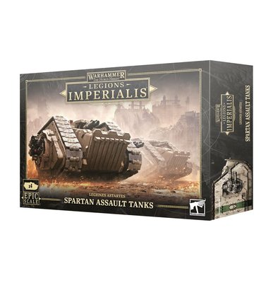 [Передзамовлення] Набір мініатюр Warhammer: Legiones Imperialis - Spartan Assault Tanks 99122601014 фото