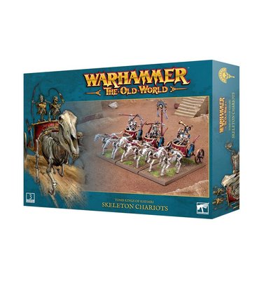 Игровой набор GW - WARHAMMER. THE OLD WORLD: TOMB KINGS OF KHEMRI - SKELETON CHARIOTS 99122717004 фото