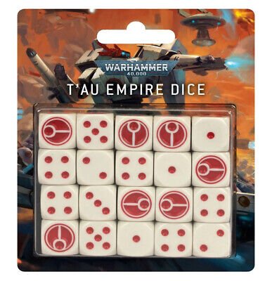 Гральні куби Warhammer 40000 Tau Empire Dice Set 99220113001 фото