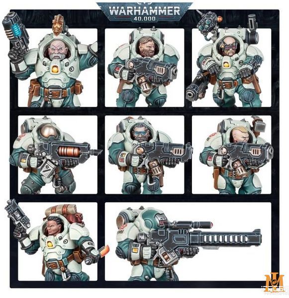 Игровой набор GW - Warhammer 40000: Leagues of Votann - Hearthkyn Warriors 99120118007 фото