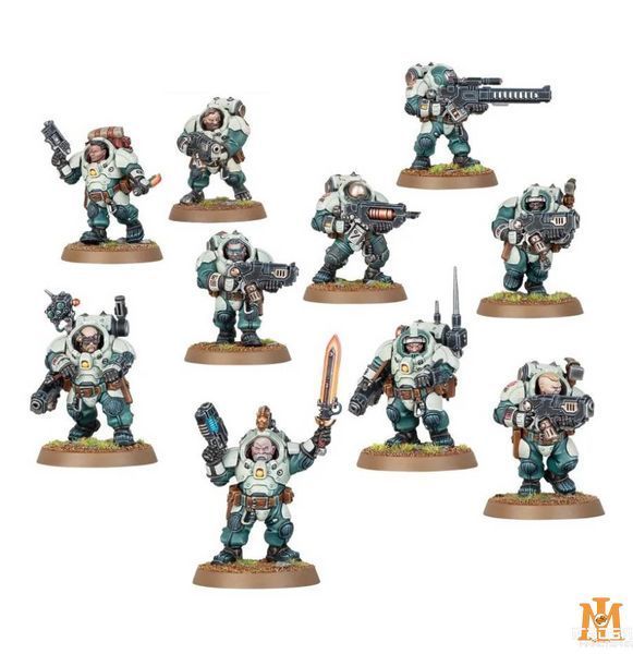 Игровой набор GW - Warhammer 40000: Leagues of Votann - Hearthkyn Warriors 99120118007 фото