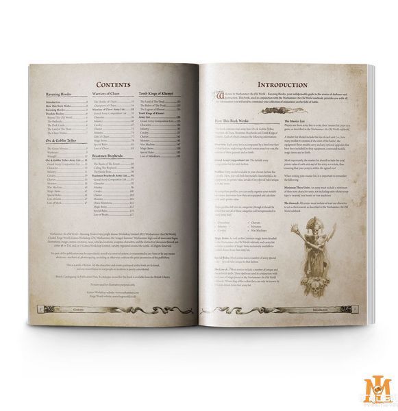 Книга GW - Warhammer. The Old World: Ravening Hordes (Eng) 60042799003 фото