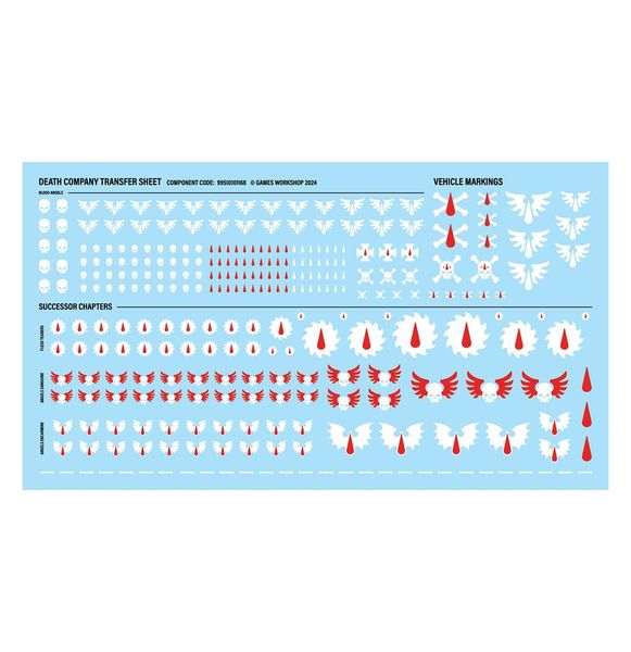 Ігровий набір GW - Warhammer 40000: Blood Angels Army Set (English) 60010101007 фото