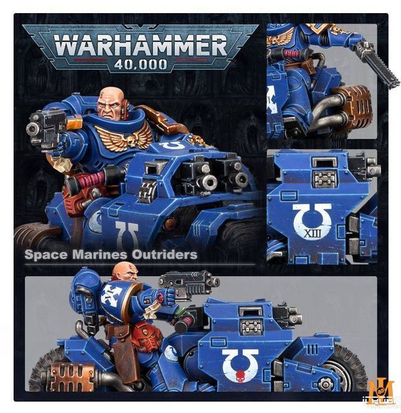 Игровой набор GW - Warhammer 40000: Space Marines - Outriders 99120101285 фото