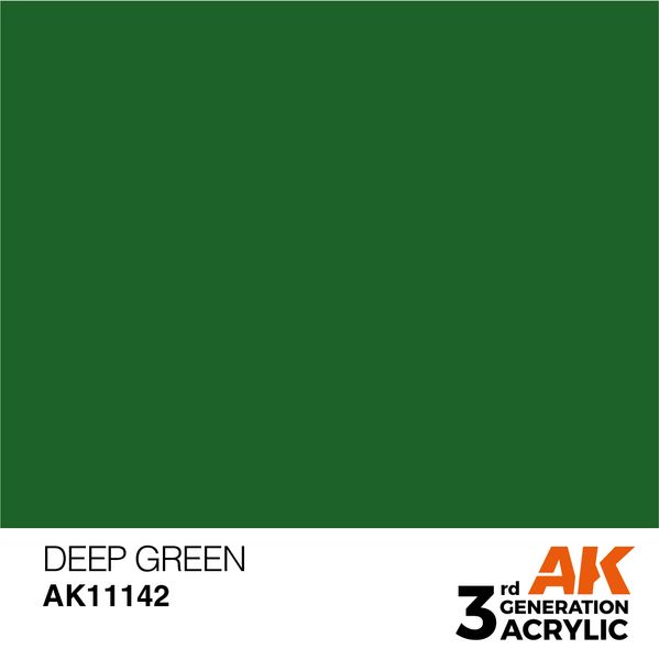 Фарба AK - Intense: Deep Green AK11142 фото