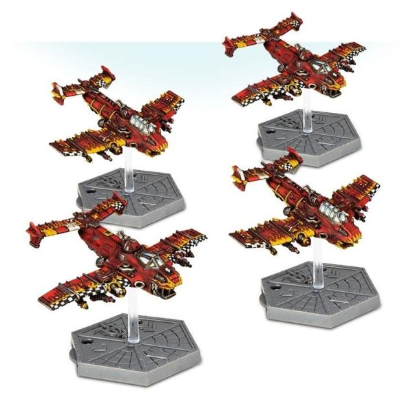 Игровой набор GW - AERONAUTICA IMPERIALIS: ORK AIR WAAAGH! FIGHTA BOMMERZ 99121803002 фото