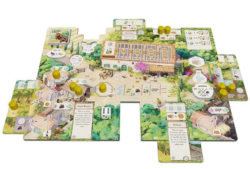 Настольная игра Игромаг - Ла Гранха: Делюксовое издание / La Granja: Deluxe Master Set (Укр) 000006387 фото