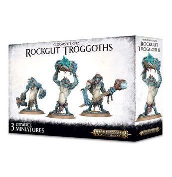Игровой набор GW - Age of Sigmar: Gloomspite Gitz - Rockgut Troggoths 99120209049 фото