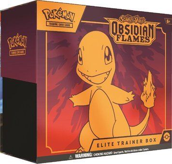 Настільна гра Pok&eacute;mon TCG - Obsidian Flames Elite Trainer Box (англ) 186-85392 фото