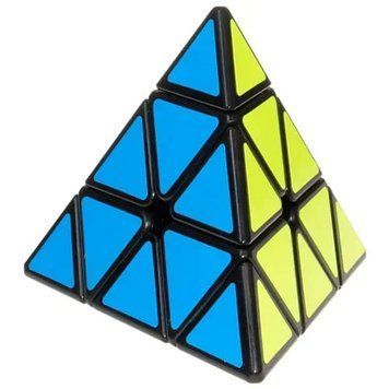 Головоломка Smart Cube - Кубик Пірамідка, чорний пластик SCP1 фото