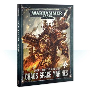 Книга GW - WARHAMMER 40000: CODEX - CHAOS SPACE MARINES (ENG) (old) 60030102020 фото