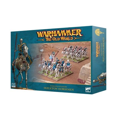 Игровой набор GW - WARHAMMER. THE OLD WORLD: TOMB KINGS OF KHEMRI - SKELETON HORSEMEN 99122717003 фото