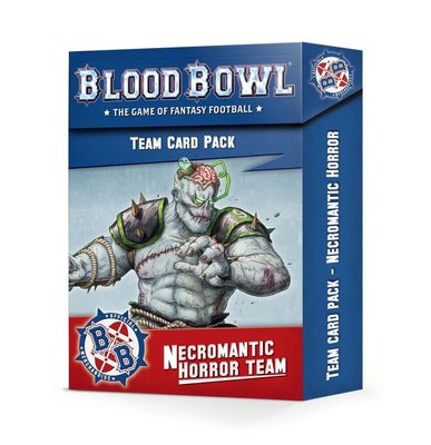 Ігровий набір GW - BLOOD BOWL: NECROMANTIC HORROR TEAM CARD PACK 60050907001 фото