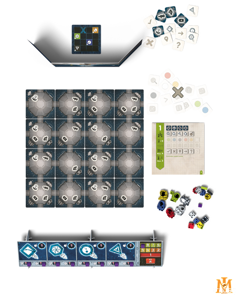 Настольная игра Geekach - ИИ. Космическое приключение / AI Space Puzzle (Укр) GKCH214ai фото