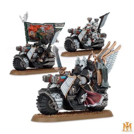 Ігровий набір GW - Warhammer 40000: Dark Angels - Ravenwing Command Squad 99120101238 фото