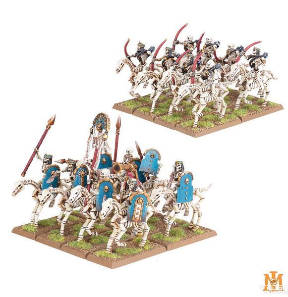 Ігровий набір GW - Warhammer. The Old World: Tomb Kings of Khemri - Skeleton Horsemen 99122717003 фото