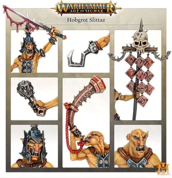 Игровой набор GW - Age of Sigmar: Orruk Warclans - Hobgrot Slittas 99120209079 фото