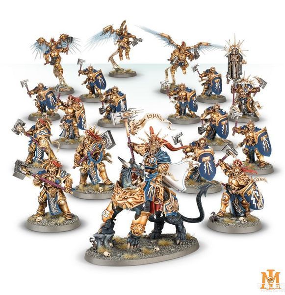 Ігровий набір GW - Age of Sigmar: Start Collecting! Stormcast Eternals - Thunderstrike Brotherhood 99120218017 фото