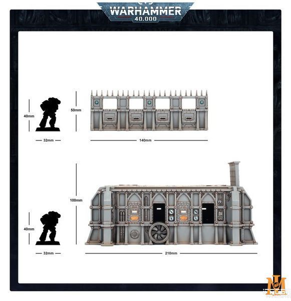 Террейн GW - Warhammer 40000. Battlezone: Fronteris - Nachmund 99120199093 фото