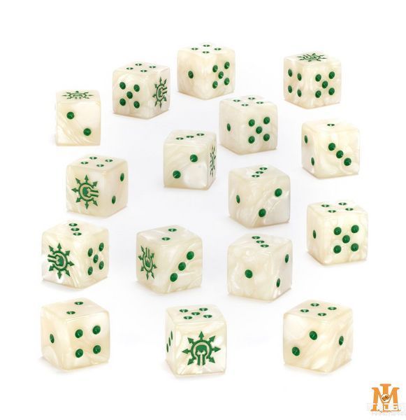Игральные кубы GW - Warhammer 40000: Chaos Knights Dice 99220102026 фото