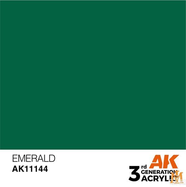 Краска AK - Standard: Emerald AK11144 фото