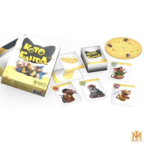 Настольная игра Bombat Game - Котобанда (Укр) 4820172800378 фото
