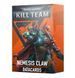 Ігровий набір GW - Warhammer 40000. Kill Team: Datacards - Nemesis Claw (Eng) 60050102023 фото 1