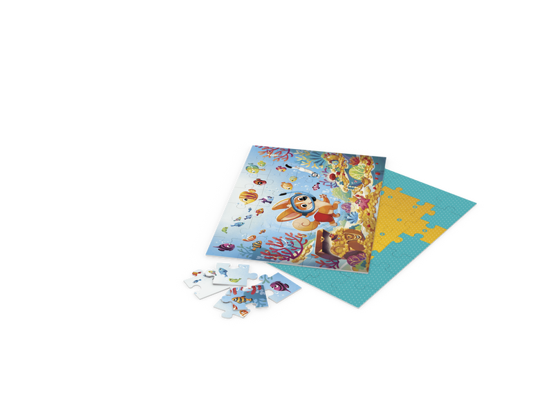 Пазлы Puzzle Plus с игрушкой - Локи на море (35 шт) (Языконезависимая) 51923_EU фото