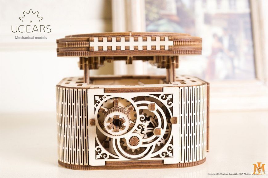 Конструктор UGears - Шкатулка с секретом UG700311 фото
