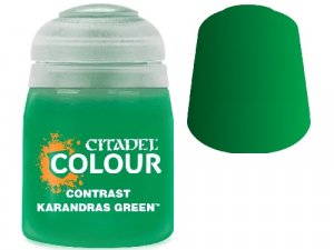 Краска Citadel - CONTRAST: KARANDRAS GREEN (18ML) (6-PACK) 9918996004106 фото