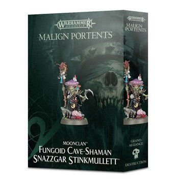 Игровой набор GW - Age of Sigmar. Malign Portents: Moonclan - Fungoid Cave-shaman Snazzgar Stinkmullett 99120209045 фото