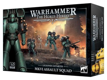 Ігровий набір GW - Warhammer. The Horus Heresy: Legiones Astartes - Mkvi Assault Marines 99123001041 фото