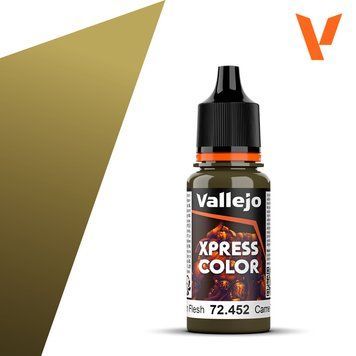 Акриловая краска Xpress Color Vallejo - Гнилая Плоть (Rotten Flesh), 18 мл